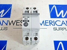 ALLEN BRADLEY 1492-CB2 G200 20 AMP SER B 2 POLE CIRCUIT BREAKER