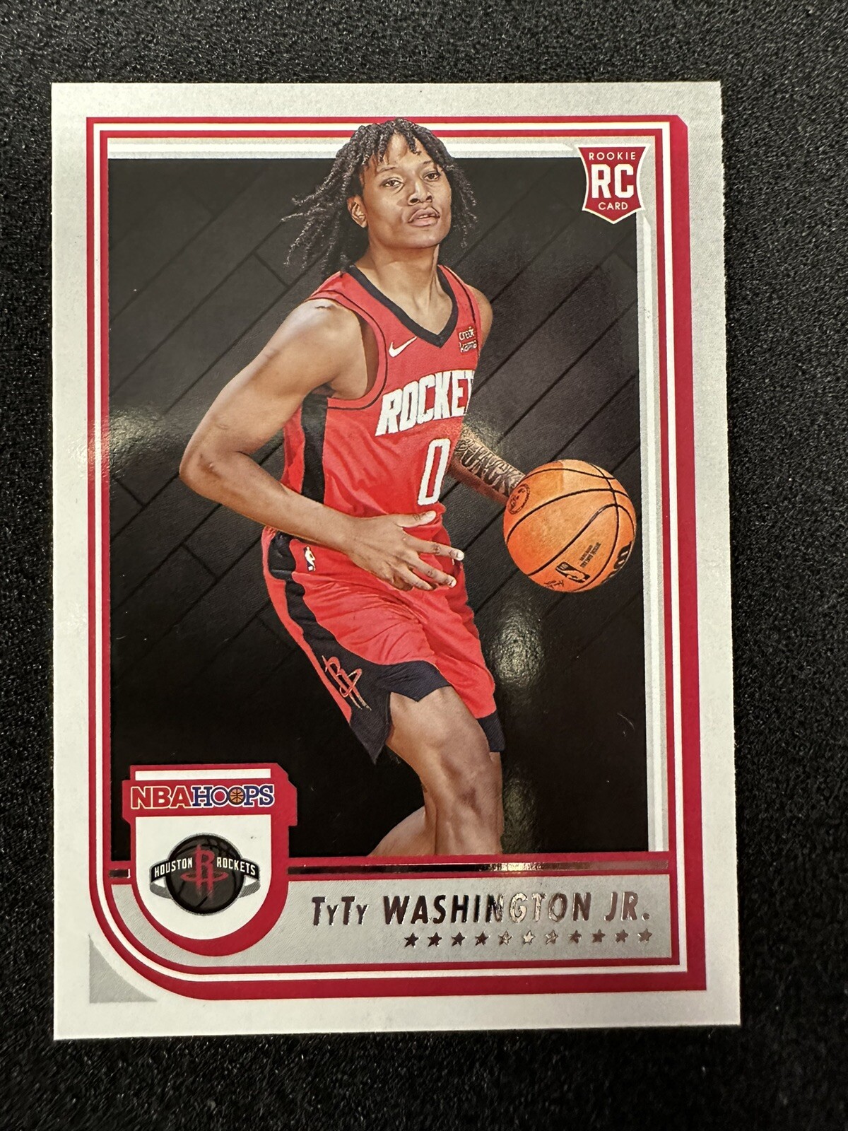 2022-23 Panini NBA Hoops TyTy Washington Jr. Rookie RC #258 Rockets