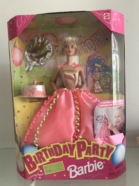 birthday barbie 1998