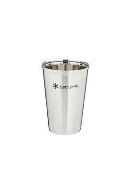Goblet Snow Peak ECO CUP Inox 500ml, Argenté, Pour Camping