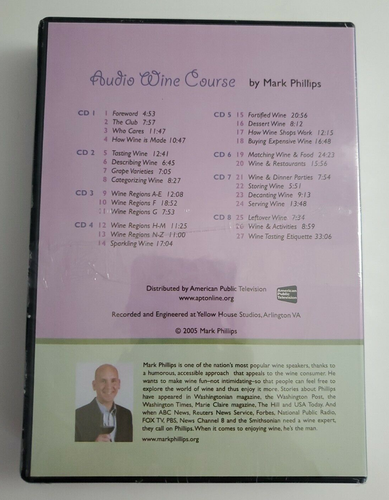 Audio Wine Course by Mark Phillips NIP - Imagen 2 de 2