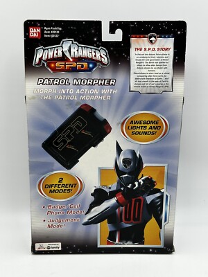 Power Rangers SPD Space Patrol Morpher Shadow Delta W Judgement
