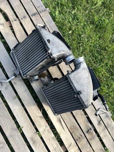 2003 Audi RS6 Intercoolers OEM 077145785 077145804 4.2 Bi-Turbo BCY - Picture 8 of 17
