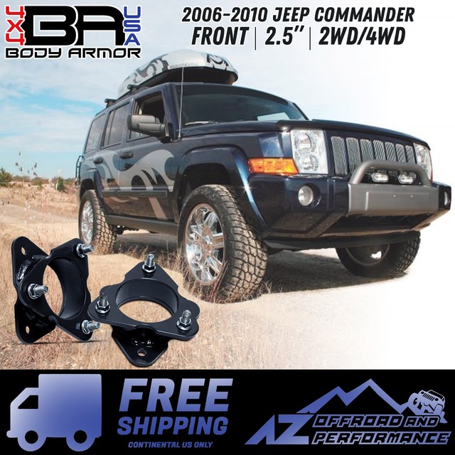 Body Armor 4X4 2.5" Lift Kit For Jeep Commander 0610 2WD & 4WD 50507