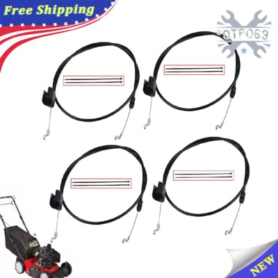 #ad 4PC Brake Stop Cable For Briggs Stratton Poulan Craftsman Push Lawn Mower 290699 $18.79