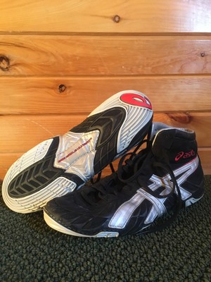 rare asics wrestling shoes