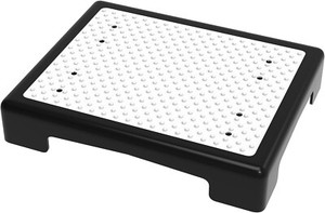 Bluestone 518284AJE 1Step Polypropylene Wide Platform Indoor/Outdoor Safety Step