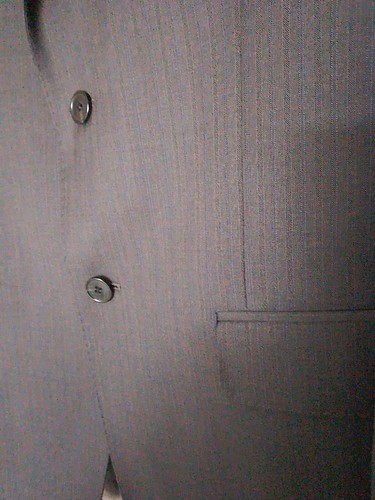 Marks and Spencer Mens Collezione Cerruti Blazer Jacket 100% Wool 38L Grey NEW - Picture 8 of 13