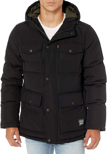Levi's mens Quilted Parka Jacket | eBay
