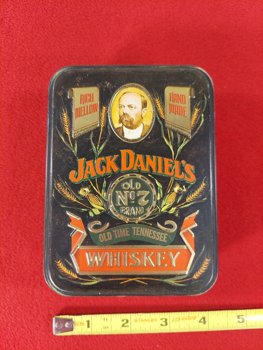 Jack Daniel's Old No 7 Tennessee Whiskey Tin Box | eBay