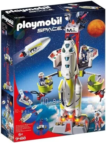 Playmobil rocket launch deals