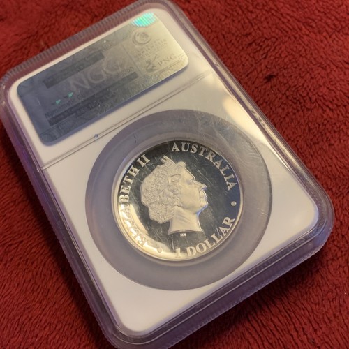 $1 2012P Australian Kangaroo NGC PR70 Ultra Cameo HIGH RELIEF 1 oz silver - Picture 7 of 8