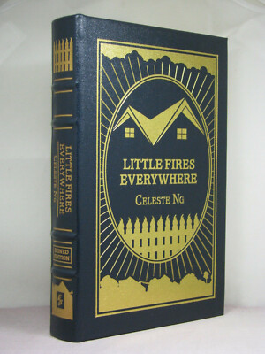 signed by author, Little Fires Everywhere by Celeste Ng,Easton Press,Hulu  series