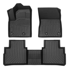 3D Floor Mats Liner Carpets For 2021-2025 Nissan Rogue TPE Rubber All Weather
