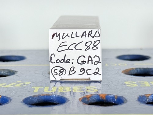 Mullard ECC88 6DJ8 Code: GA2 B9C2 Tested Like NOS Balanced Tube - Picture 13 of 13