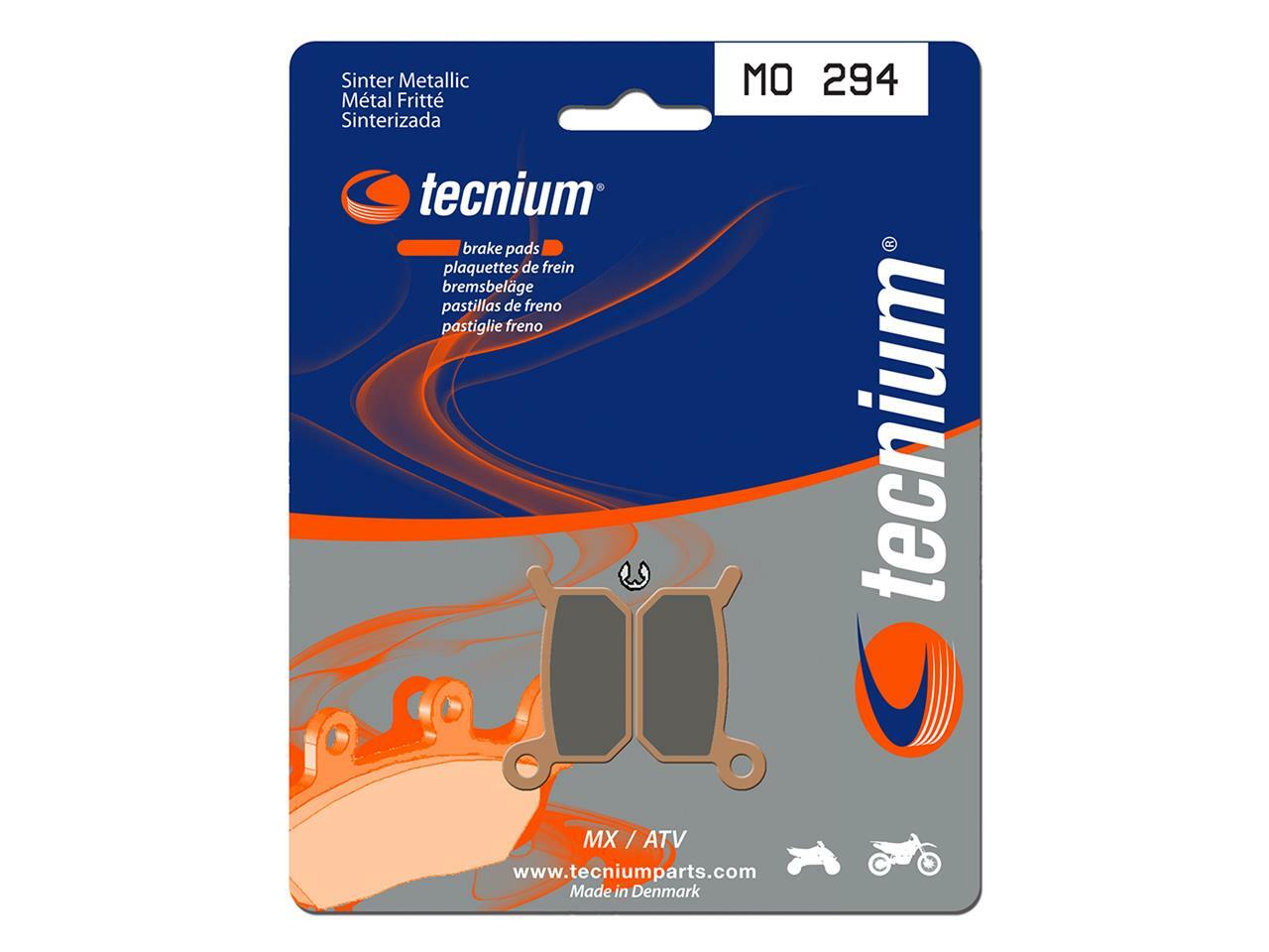 Plaquettes de frein avant Tecnium pour moto KTM 50 SX de 2004 à 2008 MO294
