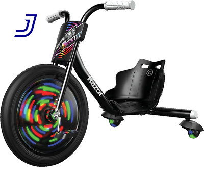 Riprider 360 Lightshow  Drift Trike with Colorful Lights 3 Wheeled Ride-On Toy