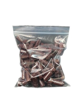 NALGENE 4mL Narrow-Mouth Amber HDPE Bottles With Closure 2004-9125 (72/cs)