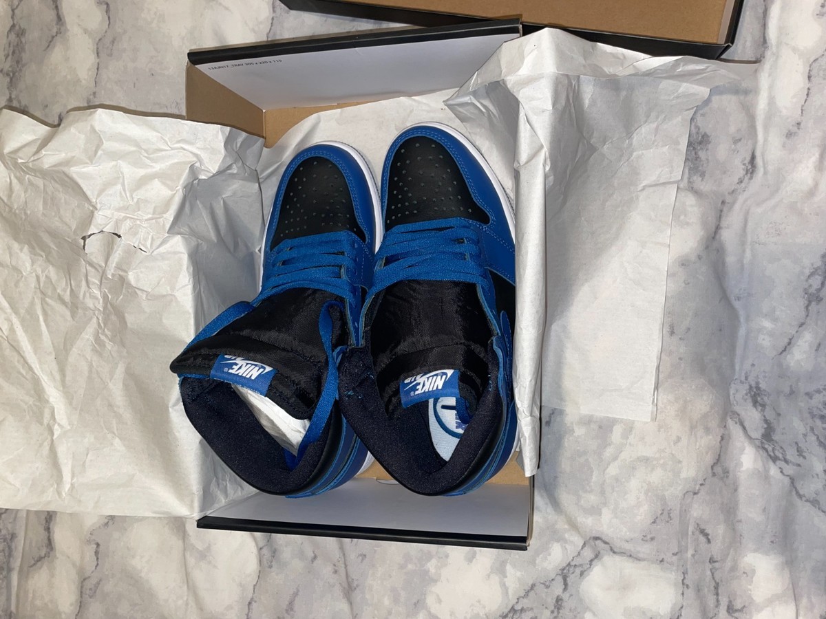 Size 7.5 - Jordan 1 Retro OG High Dark Marina Blue for sale online