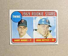 1969 Topps - 1969 Rookie Stars Graig Nettles, Danny Morris #99 Vintage EXMT+NM