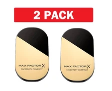 2 Pack Max Factor Facefinity Compact Foundation SPF 20  - Please Choose Shade