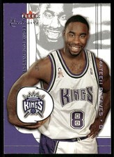 2001-02 Fleer Exclusive #47 Mateen Cleaves Sacramento Kings basketball card