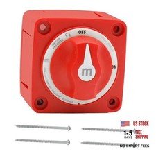 300A Battery Disconnect Switch, 12V-48V Boat Battery ON/Off Disconnect