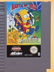 Nintendo NES Spiel - The Simpsons - Bart vs. the World mit OVP (ohne Anleitung)