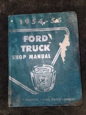 1954 1955 Ford Truck Shop Manual F Series 100 250 350 Original