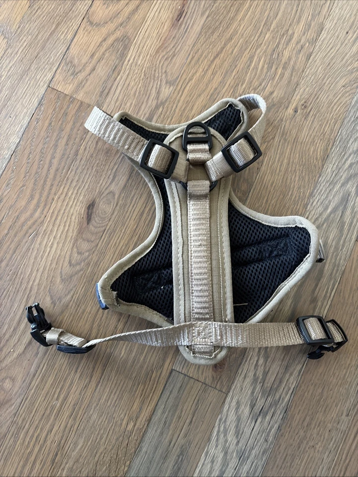 Kong Small Dog Utility Harness Tan With Poop Bag Pouch Tactical - Image 2 of 4