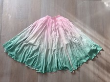 Long Shirt, Pink and Green; Length:96cm