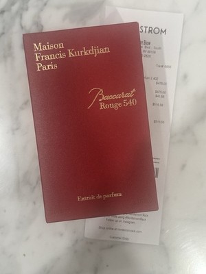 Maison Francis Kurkdjian Paris Baccarat Rouge 540 Extrait de Parfum Spray 2.4