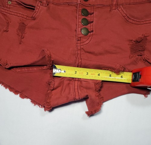 Billabong Denim Shorts Womens Size 26 - Distressed Cutoff Style - Picture 5 of 14