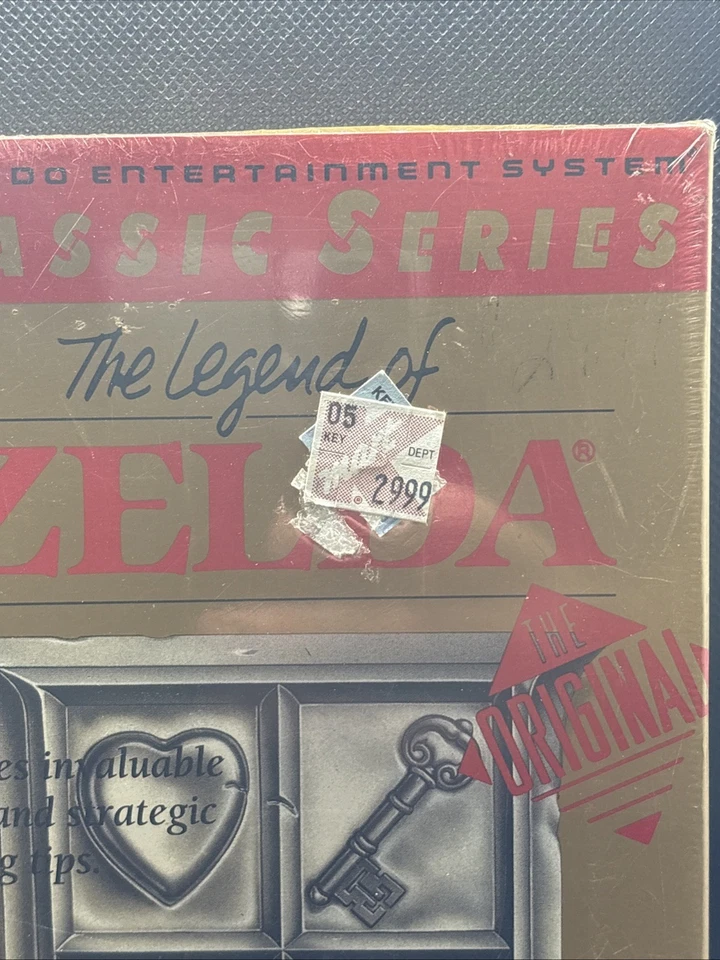 The Legend of Zelda - NES 1992 Release Edition Complete In Box W/ Manual SEALED - Image 3 of 4