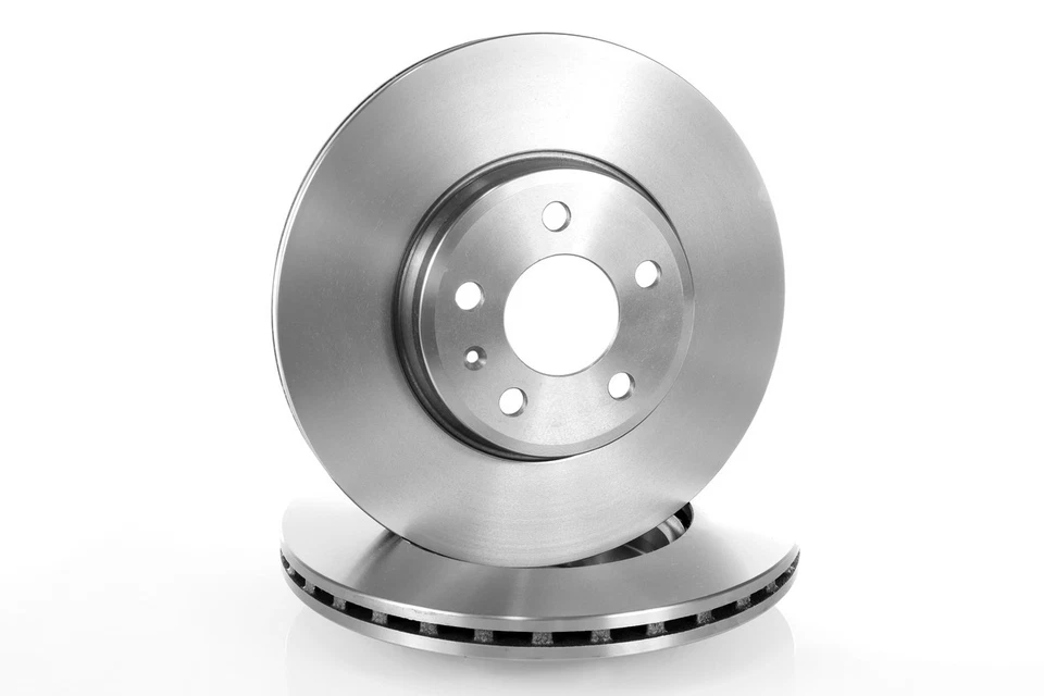 2x Disque de frein ventilé Avant Droite + Gauche pour Audi A4 2008-,A5 2008- - Photo 3/4