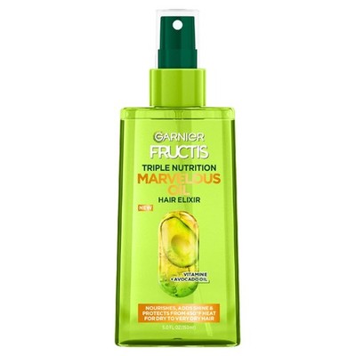 Garnier Fructis Triple Nutrition Marvelous Oil Hair 5.09 Fl Oz (Pack of 1) 