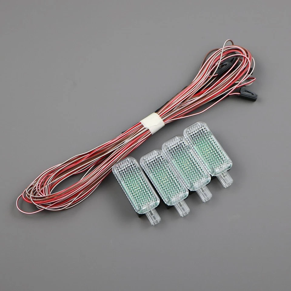 Juego de luces LED para puerta 4E0947415A para A3 A4 A5 A6 A7 A8 Q3 Q4 Q5 Q8 Foto 4 de 4