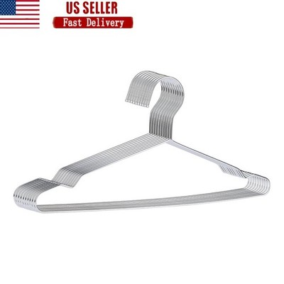 Durable Non-Slip Clothes Hangers Space-Saving Organizer Set Closet 10 Count New