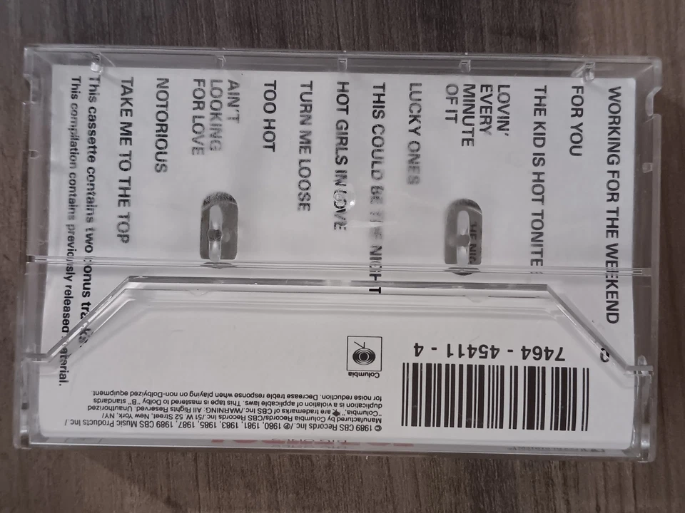 Music Cassette - Loverboy ~ Big Ones ~ 1989 CBS Records VG - Image 4 of 4