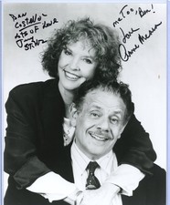 Jerry Stiller & Anne Meara Signed 8x10 Photo Autograph
