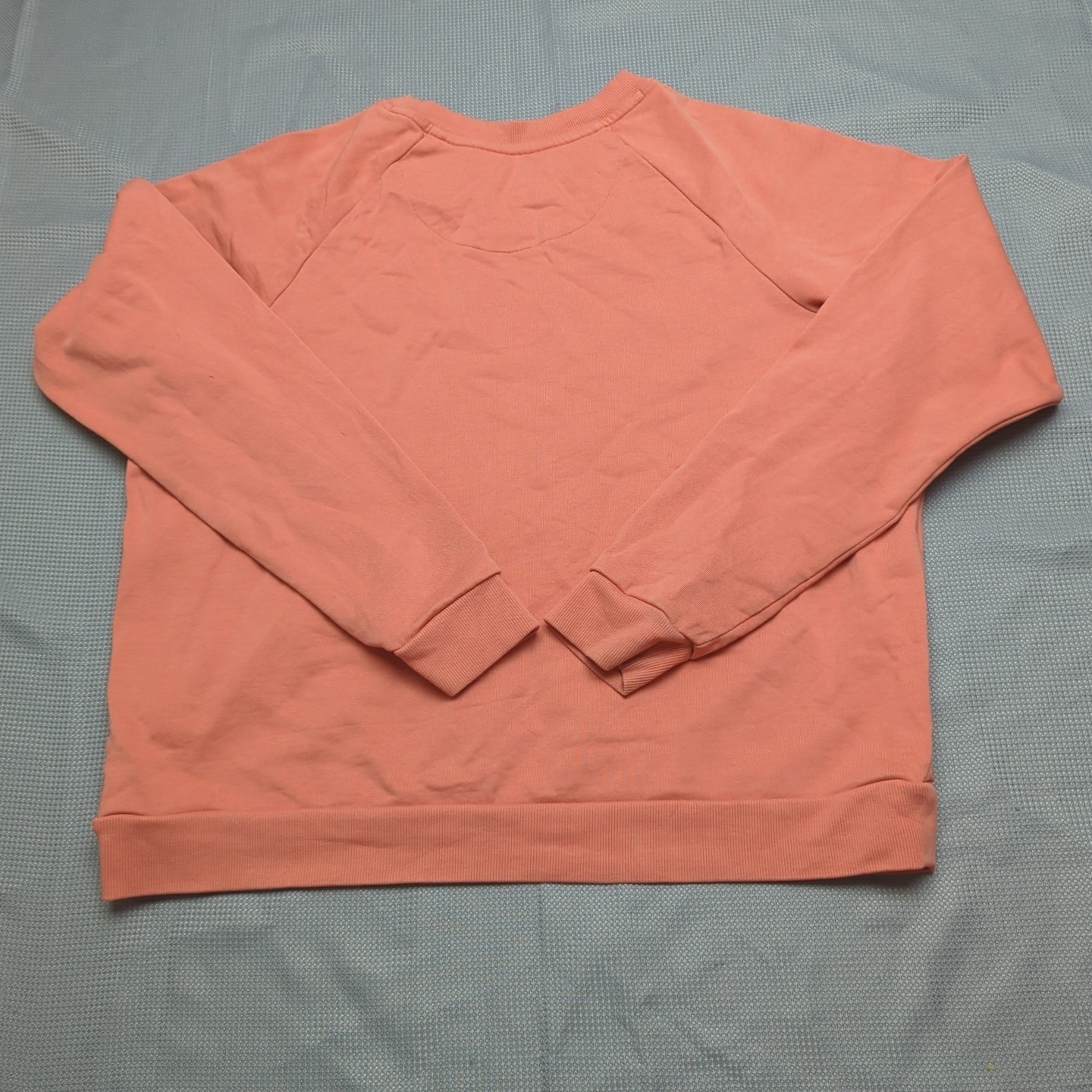 Patagonia Crewneck Sweatshirt Mens L – Coral Pink Organic Cotton Jumper thumbnail 10