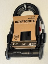 Kryptonite U-Lock Bicycle Lock & Cable - 12mm...