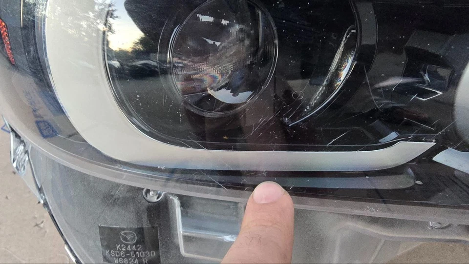 🔥BUENO🔥 2022-2024 Mazda CX-5 CX5 OEM LED Faro SIN DRL Lado derecho del pasajero Foto 2 de 4