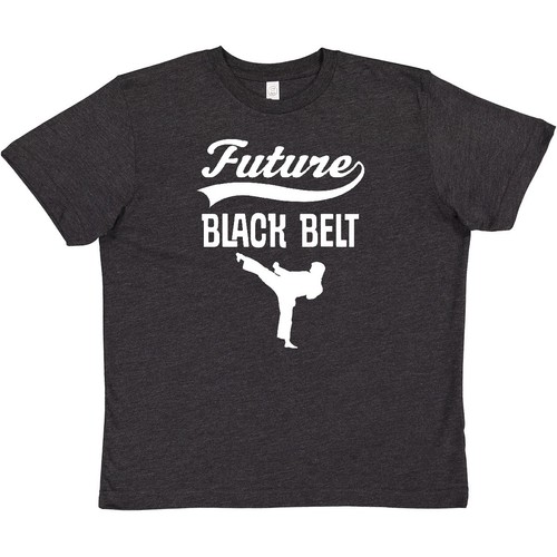 Inktastic Martial Arts Future Black Belt Karate Youth T-Shirt Clothing Apparel