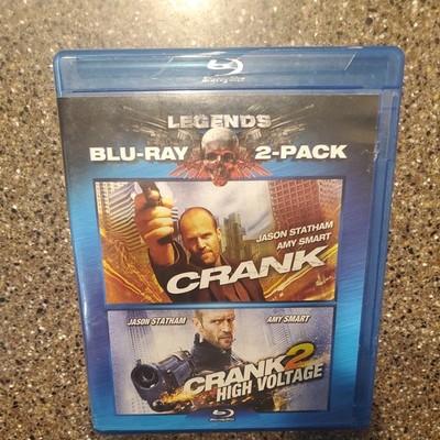 Crank / Crank 2 High Voltage 2-Disc Blu-ray Movie Set Jason Statham