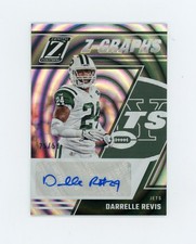 DARRELLE REVIS 2023 Panini Zenith Z-Graphs Auto #25/50 New York Jets