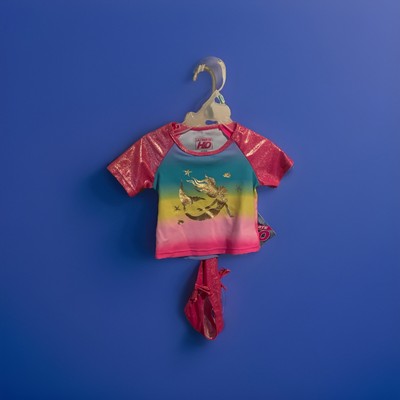 Size: 3T ultimate H2O spandex two-piece little girls swimwear,p10