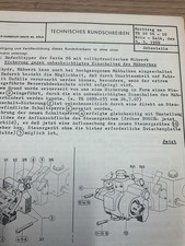 Techn. Rundschreiben KHD Deutz Schlepper Serie 06, Mähwerk, Original von 1969