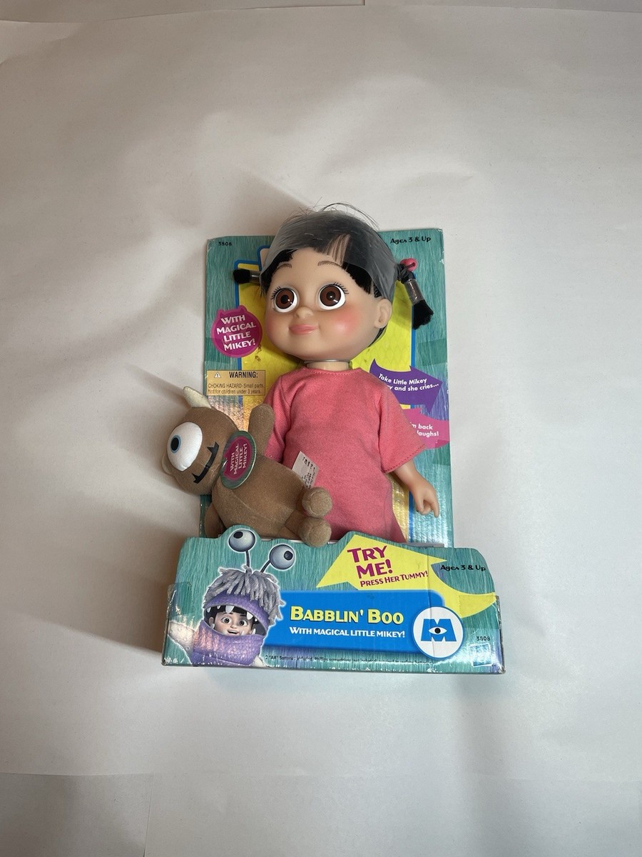 Disney Monsters Inc Babblin' Boo W Magical Little Mikey 2001