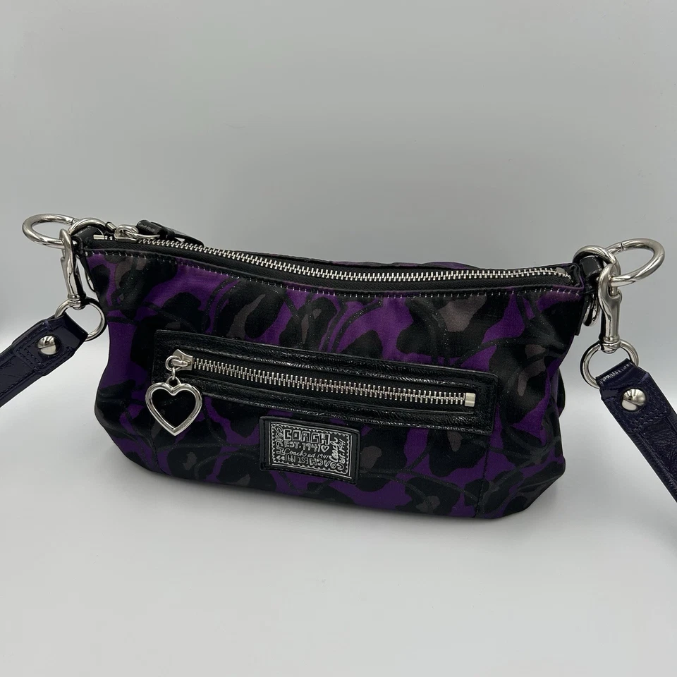 Coach Daisy Ocelote Púrpura Demi Hobo # H1281-F20024 Foto 2 de 4